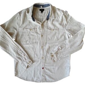 Vintage CPO Provision Mens Button Down Sz Large